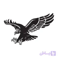 استیکر خودرو طرح عقاب کد 357 تولیدی مستر لوکسینو