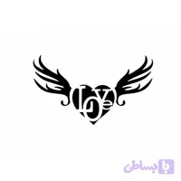 برچسب بدنه طرح Lovefly کد B76 تولیدی مستر لوکسینو