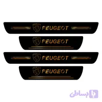 برچسب پارکابی خودرو کد S27 مناسب برای پژو 206 مجموعه 4 عددی تولیدی مستر لوکسینو