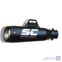 اگزوز قهرمانی sc لوله ای مشکی