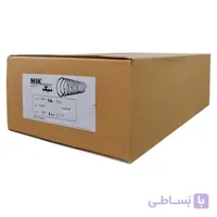 فنر مارپیچ فلزی سایز 18 روکش دار نیک سفید