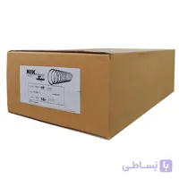 فنر مارپیچ فلزی سایز 14 روکش دار نیک سفید