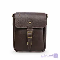 کیف دوشی قهوه ای فلوتر مدل دالاس