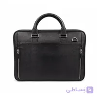 کیف اداری مردانه مشکی لیزارد مدل هیوستن