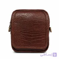 کیف دوشی قهوه ای کرو مدل یوجین
