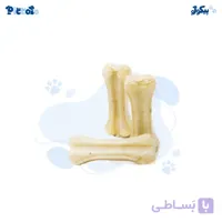 تشویقی سگ استخوانی فلورایدی 7 سانتی‌متری زیستار (3عددی)