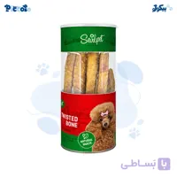 تشویقی طبیعی سگ استخوان بزرگ با دورپیچ اسکالپ سویل پت SevilPet