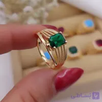 انگشتر نگین‌دار  استیل جدید؛ یه انتخاب شیک برای خاص‌پسندا