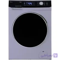 ماشین لباسشویی اتوماتیک جی پلاس مدل GWM-P954T ظرفیت 9 کیلوگرم سیلور