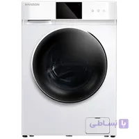 ماشین لباسشویی ایکس ویژن مدل TV102 ظرفیت ۱۰ کیلوگرم درب از جلو سفید