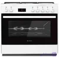 اجاق گاز اسنوا آدرینا کلاسیک بدون شیشه 5 شعله سفید مدل SGC5-31102