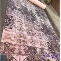 موکت طرح طرح پتینه فرانسوی طوسی (پس کرایه)