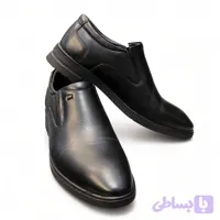 کفش مردانه فوکو ساده تمام چرم