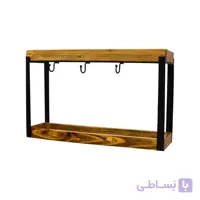 استند کافی بار دو طبقه آویزدار مدل A1