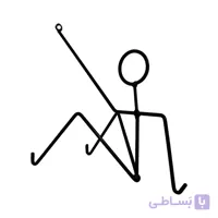 آویز گلدان طرح آدمک کوهنورد مدل S9