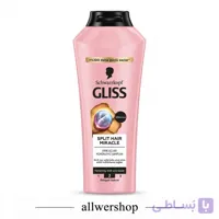شامپو گلیس Schwarzkopf GLISS Split Hair Miracle حجم ۴۰۰ میلی‌لیتر؛ مخصوص موهای آسیب‌دیده و موخوره