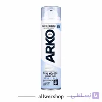 فوم اصلاح صورت مردانه آرکو من Arko Men مدل Sensitive مناسب پوست حساس | حجم ۲۰۰ میلی‌لیتر