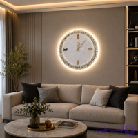 ساعت دیواری المابانورپردازی ملایم کد481