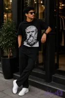 تیشرت مردانه طرح PLATON