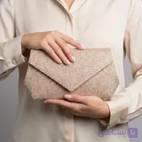 کیف مجلسی زنانه رزگلد مدل پاکتی