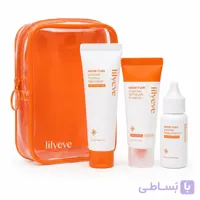 پک اگزوزوم تقویت‌ کننده و ضد ریزش مو لیلیوئه  Lilyeve GROW TURN Exosome Starter Kit