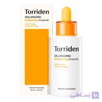 سرم روشن کننده و ضدلک ویتامین سی توریدن  Torriden CELLMAZING Brightening Ampoule  Vitamin-Powered Lightweight Radiance Ampoule
