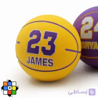 توپ سیلیکونی شیطونک مدل بسکتبال
