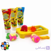 رنگ انگشتی 3 رنگ با ابزار