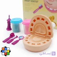ست خمیر بازی مدل دندانپزشکی