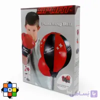 ست پایه بوکس کودک با دستکش
