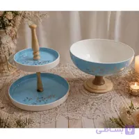 سرویس پذیرایی سرامیکی طرح سها آبی