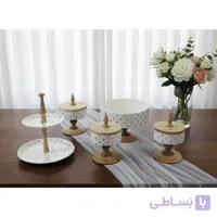 سرویس پذیرایی سرامیکی طرح خال خالی