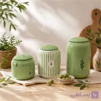 بانکه سرامیکی طرح سبز