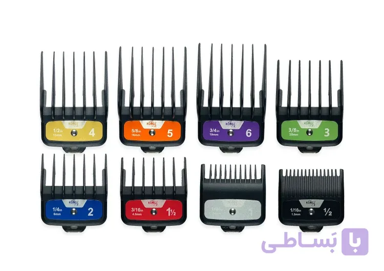 شانه ماشین اصلاح استند دار وال برند KONG TAK