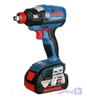 بکس شارژی بوش مدل GDX18v-200c همراه ۲ عدد باتری ۴ امپر و شارژر ساخت کشور مالزی