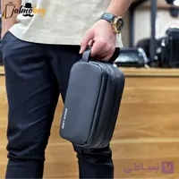 کیف دستی مردانه ضد آب گرین لاین جنس اسکین سیلیکونی ابعاد 13 در 23 سانتی متر