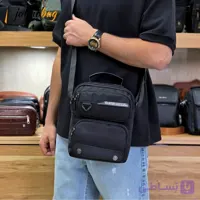 کیف دوشی دستی اسپرت برزنتی پارچه ای خارجی جیب دار