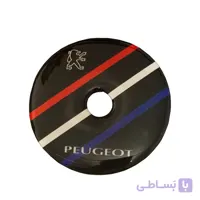 برچسب ژله ای درب باک خودرو مناسب برای 206 و 207