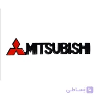 آرم خودرو مدل میتسوبیشی {MITSUBISHI}رنگ مشکی