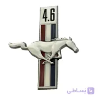 آرم فورد موستانگ {اسب و پرچم شماره دار }