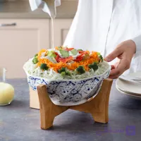سالاد خوری اهورا ماربل آبی
