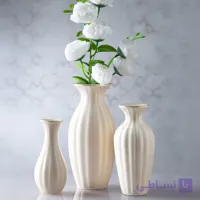 ست گلدان کوزه ای سنگی