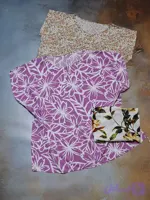 تیشرت نخی طرحدار زنانه