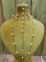 نیم ست دست ساز مروارید (کد R1K63)