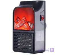 فن هیتر پریزی 1000 وات فلیم طرح شومینه مدل Flam Heater