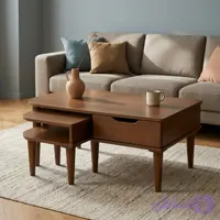 میز جلو مبلی و عسلی کشودار مدل نوژا