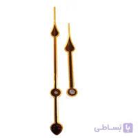 عقربه ساعت دیواری مدل روستیک 19cm مجموعه 2 عددی