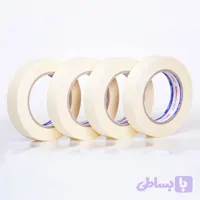 نوار چسب کاغذی باریک ایران چسب 54 یارد