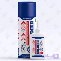 چسب 123 فوری سولجر 100 میل