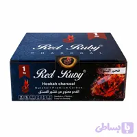 زغال قلیان Red Ruby مدل برش خورده آبی وزن ۱ کیلوگرم